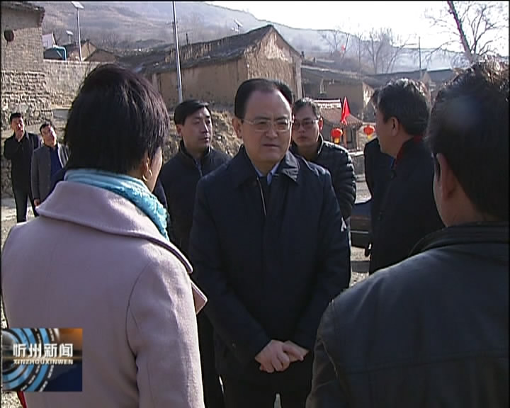 市委书记李俊明在五台山景区调研指导工作​