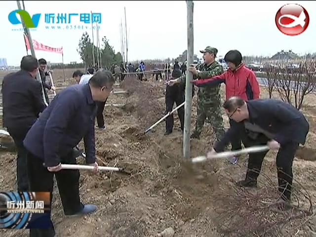 市委书记李俊明 市长郑连生等与干部群众一起义务植树​