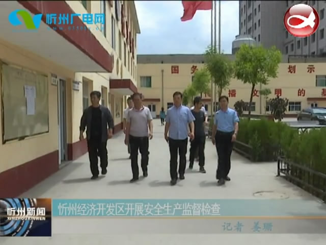忻州经济开发区开展安全生产监督检查​
