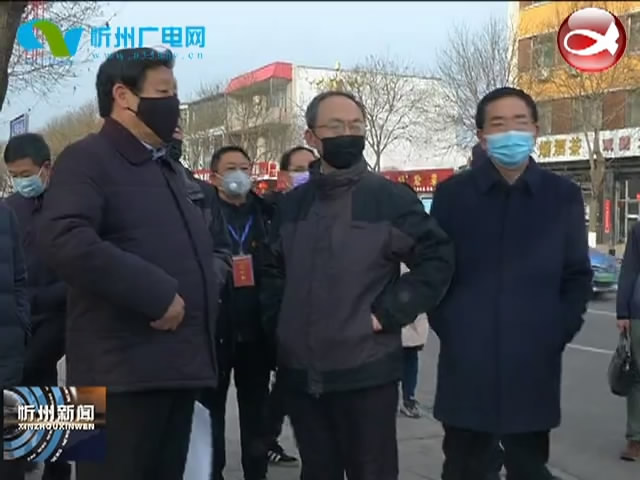 市长郑连生就深入推进忻州古城保护修复活化进行调研​